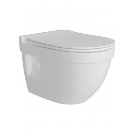 Унитаз подвесной Teymi Vitra Pro сиденье микролифт T40806