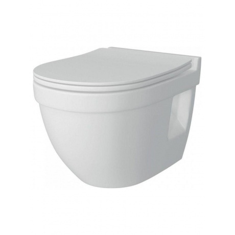 Унитаз подвесной Teymi Vitra Pro сиденье микролифт T40806 - фото 2