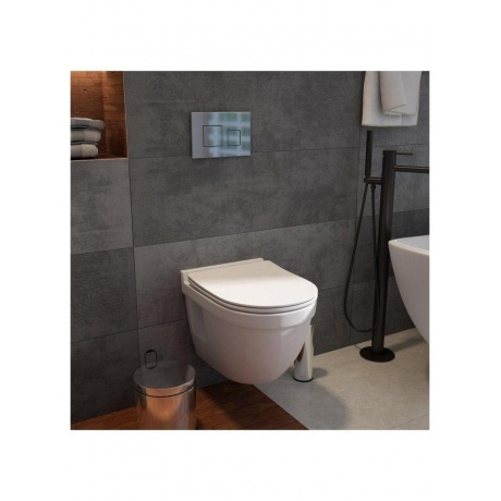 Унитаз подвесной Teymi Vitra Pro сиденье микролифт T40806 - фото 15