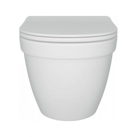 Унитаз подвесной Teymi Vitra Pro сиденье микролифт T40806 - фото 3