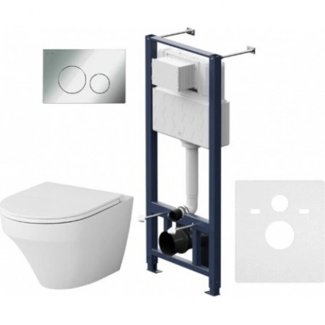 Инсталляция с подвесным унитазом AM.PM Inspire IS49051.501700 бе...