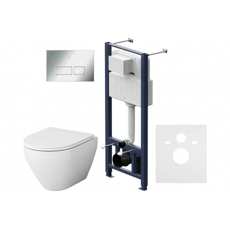 

Инсталляция с подвесным унитазом AM.PM Spirit 2.0 IS47051.701700 белый