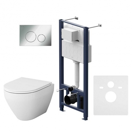 Инсталляция с подвесным унитазом AM.PM Spirit 2.0 IS49051.701700...