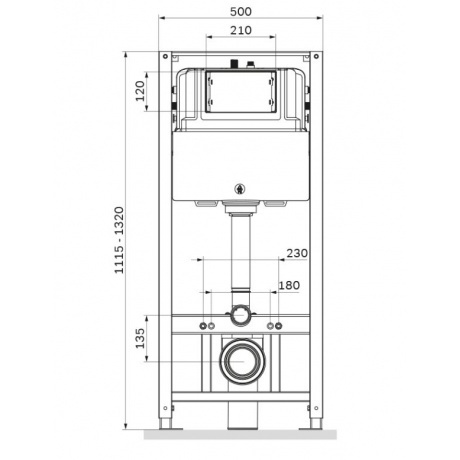 Комплект для инсталляции AM.PM Pro I012704  - фото 3