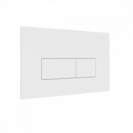 Клавиша смыва Teymi Helmi, двойной смыв, белый матовый T70018WM - фото 2