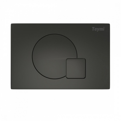 Клавиша смыва Teymi Ellie двойной смыв черный матовый T70023BM 1680₽