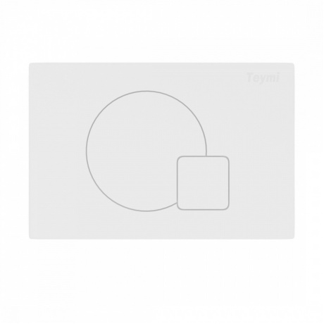 Клавиша смыва Teymi Ellie двойной смыв белый матовый T70024WM 1680₽