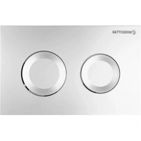 Клавиша смыва BETTOSERB хром матовый (40006468)