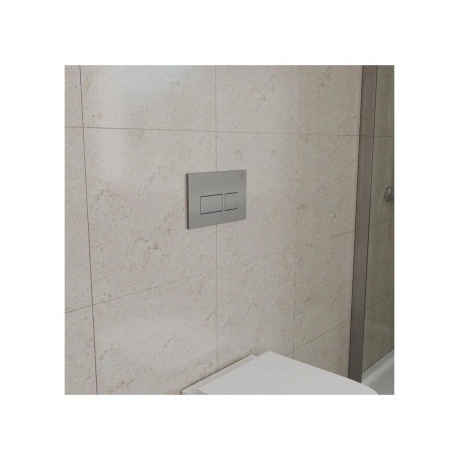 Клавиша смыва DK матовый хром Berlin (DB1439002) - фото 2