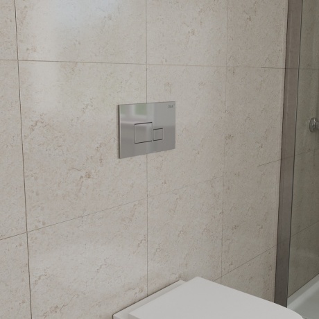 Клавиша смыва DK хром Quadro (DB1519001) - фото 2