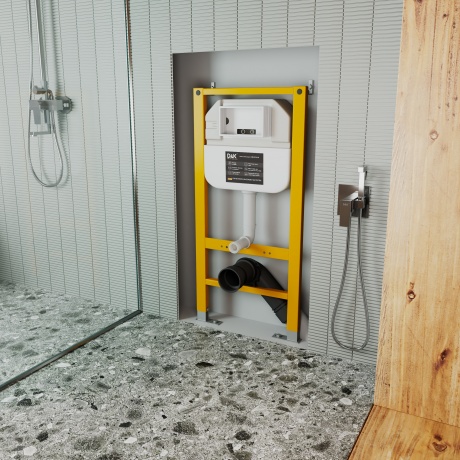 Инсталляция рамная скрытого монтажа D&amp;K 500*117*1270мм (DI8050127) - фото 5