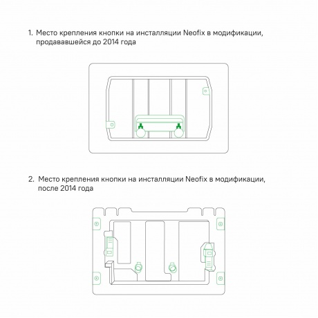 Клавиша смыва Iddis Unifix UNI60M0i77 - фото 3