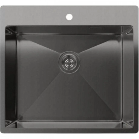 Rivelato Rinox 5450 PVD black Мойка нерж.сталь 1 чаша 540*500*20...