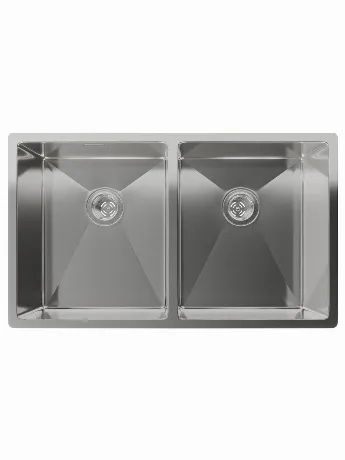 Rivelato Rinox 7444 U2 Мойка нерж.сталь 2 чаши 740*440*200 мм, м...