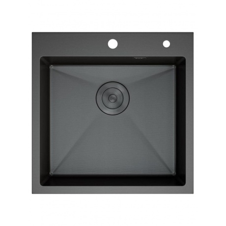 

Кухонная мойка D&K нержавеющая сталь графит (DKS505006)