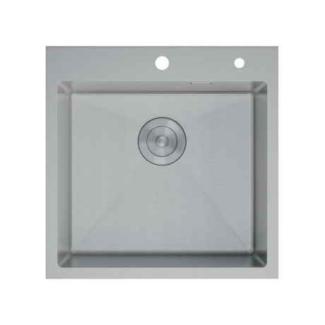 Кухонная мойка D&amp;K нержавеющая сталь сатин (DKS505004) - фото 1