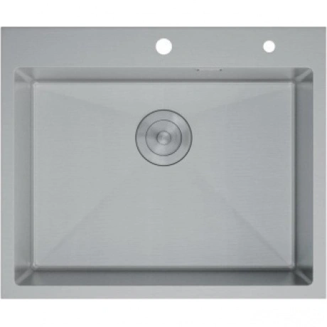 Кухонная мойка D&K нержавеющая сталь сатин (DKS604504)