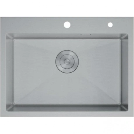 Кухонная мойка D&K нержавеющая сталь сатин (DKS605004)
