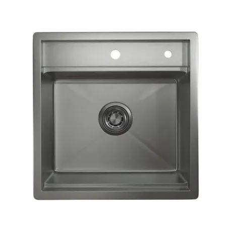 Кухонная мойка GRANULA Kitchen Space (5051, СТАЛЬ МАТОВАЯ)