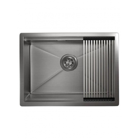 

Кухонная мойка GRANULA Kitchen Space (6045U, СТАЛЬ МАТОВАЯ)