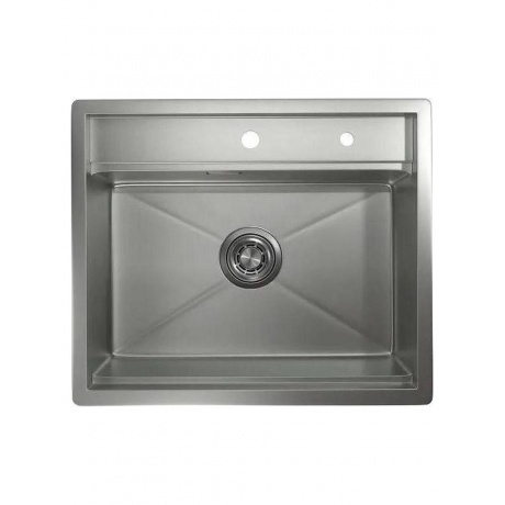 Кухонная мойка GRANULA Kitchen Space (6051, СТАЛЬ МАТОВАЯ) - фото 1