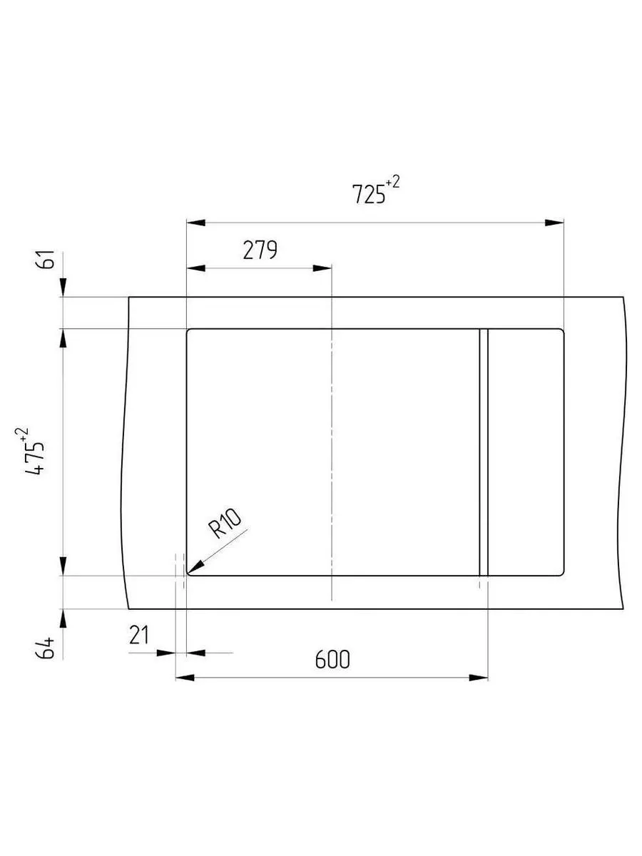 Мойка Ulgran Classic бежевый (U-400-328) - фото 4
