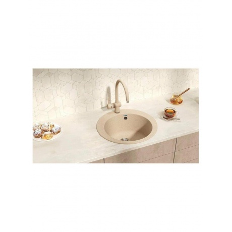 Мойка Ulgran Classic бежевый (U-405-328) - фото 2