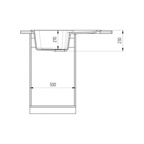 Мойка Ulgran Classic бежевый (U-506-328) - фото 5
