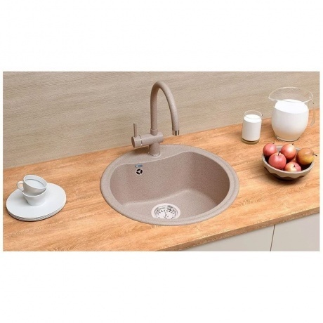 Мойка Ulgran Classic бежевый (U-601-328) - фото 3