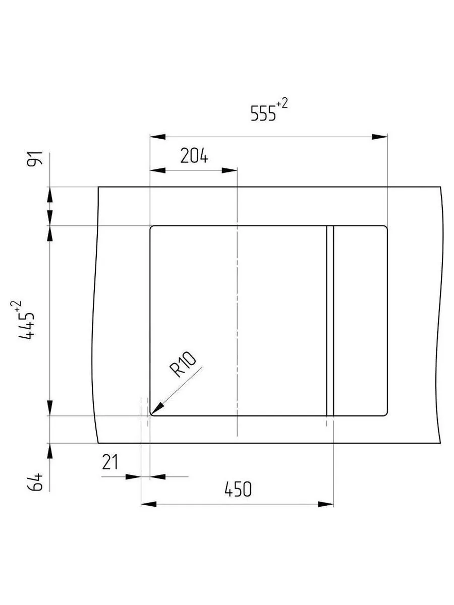 Мойка Ulgran Classic белый (U-201-331) - фото 4