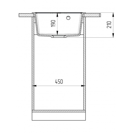 Мойка Ulgran Classic белый (U-406-331) - фото 5