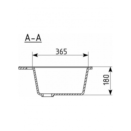 Мойка Ulgran Classic графит (U-101-342) - фото 6