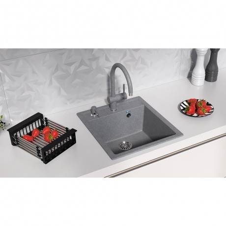 Мойка Ulgran Classic графит (U-406-342) - фото 3