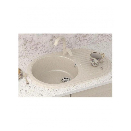 Мойка Ulgran Classic песочный (U-107-302) - фото 12