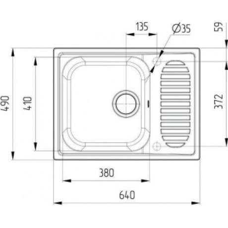 Мойка Ulgran Classic песочный (U-202-302) - фото 4