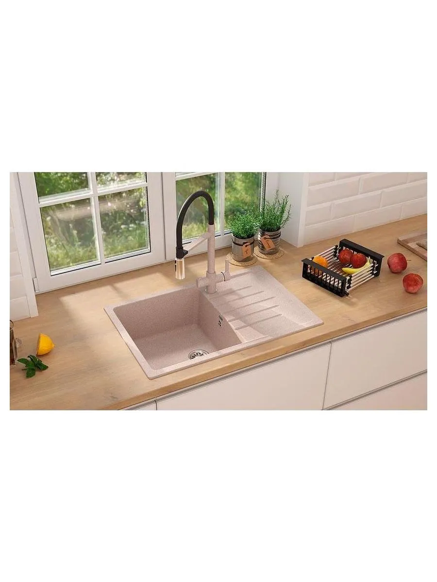 Мойка Ulgran Classic песочный (U-400-302) - фото 10