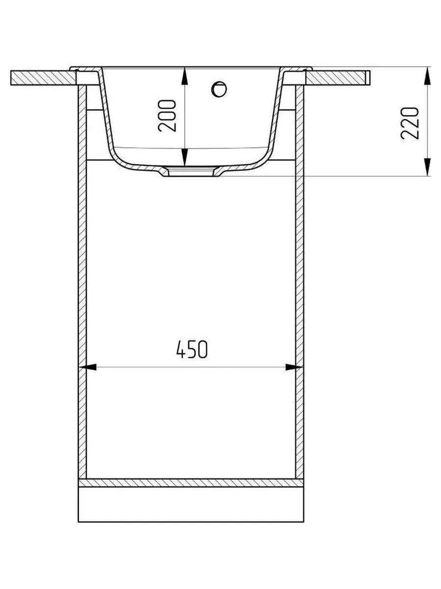 Мойка Ulgran Classic песочный (U-405-302) - фото 6