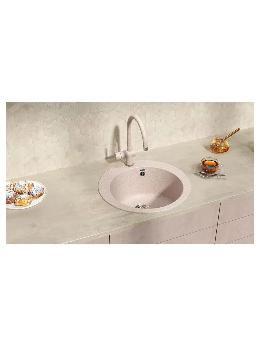 Мойка Ulgran Classic песочный (U-405-302) - фото 10