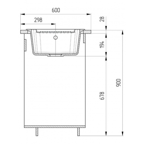 Мойка Ulgran Classic песочный (U-506-302) - фото 6