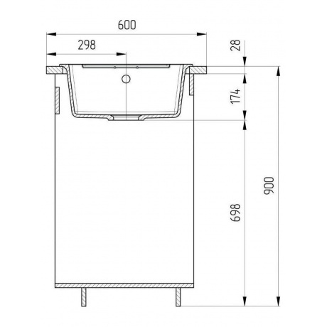 Мойка Ulgran Classic песочный (U-507-302) - фото 5