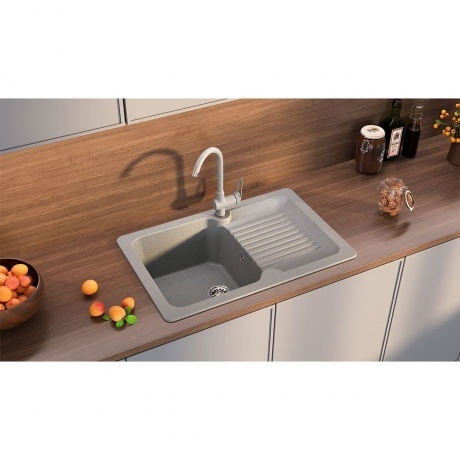 Мойка Ulgran Classic серый (U-506-310) - фото 2