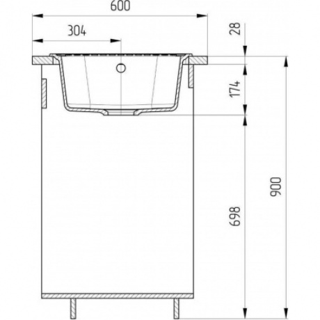 Мойка Ulgran Classic темно-серый (U-202-309) - фото 6