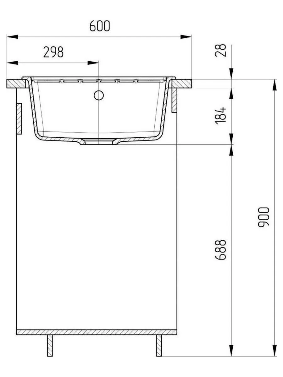 Мойка Ulgran Classic темно-серый (U-400-309) - фото 5