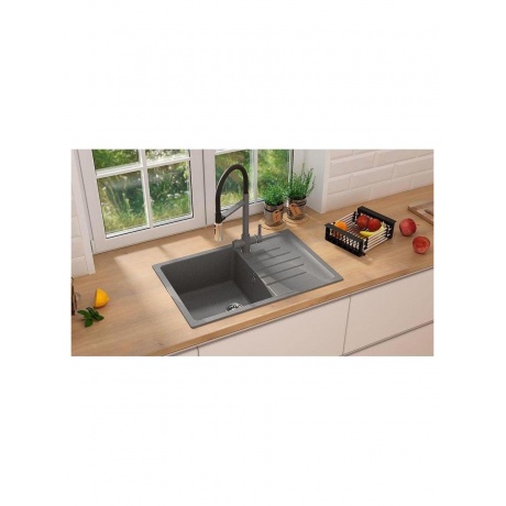 Мойка Ulgran Classic темно-серый (U-400-309) - фото 10