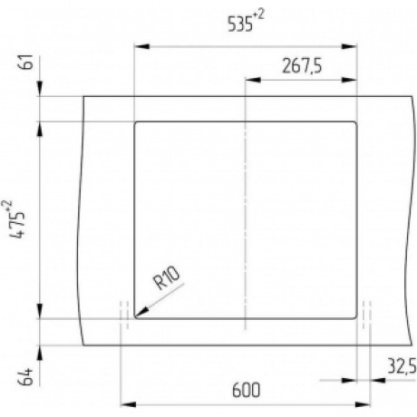 Мойка Ulgran Classic ультра-белый (U-104-341) - фото 4