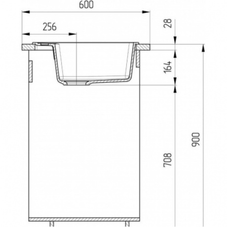 Мойка Ulgran Classic ультра-белый (U-104-341) - фото 5