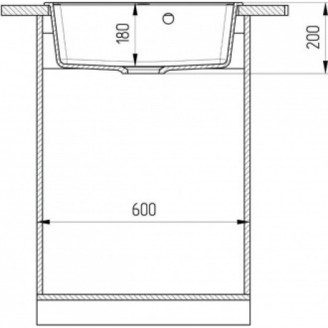 Мойка Ulgran Classic ультра-белый (U-104-341) - фото 6