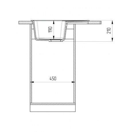 Мойка Ulgran Classic ультра-белый (U-201-341) - фото 6