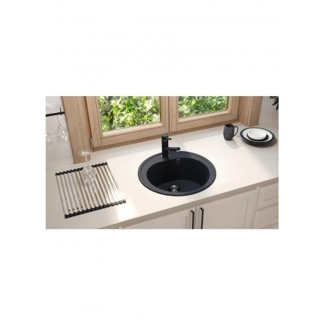 Мойка Ulgran Classic ультра-черный (U-101-344) - фото 11