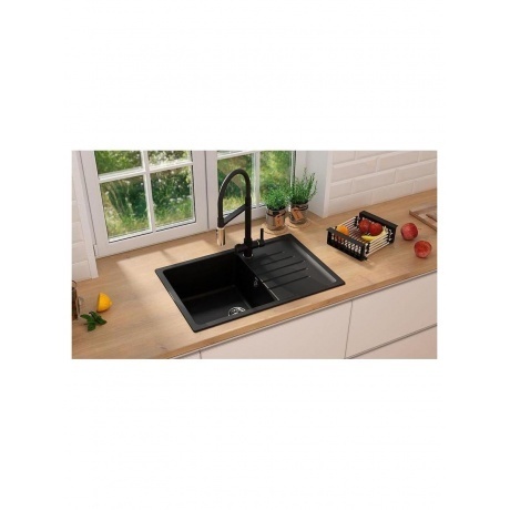 Мойка Ulgran Classic ультра-черный (U-400-344) - фото 10